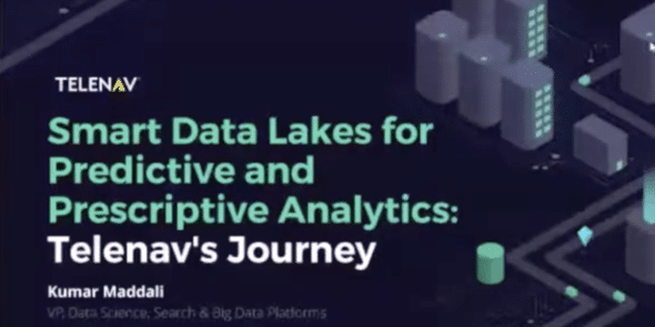 Smart Data Lakes for Predictive and Prescriptive Analytics