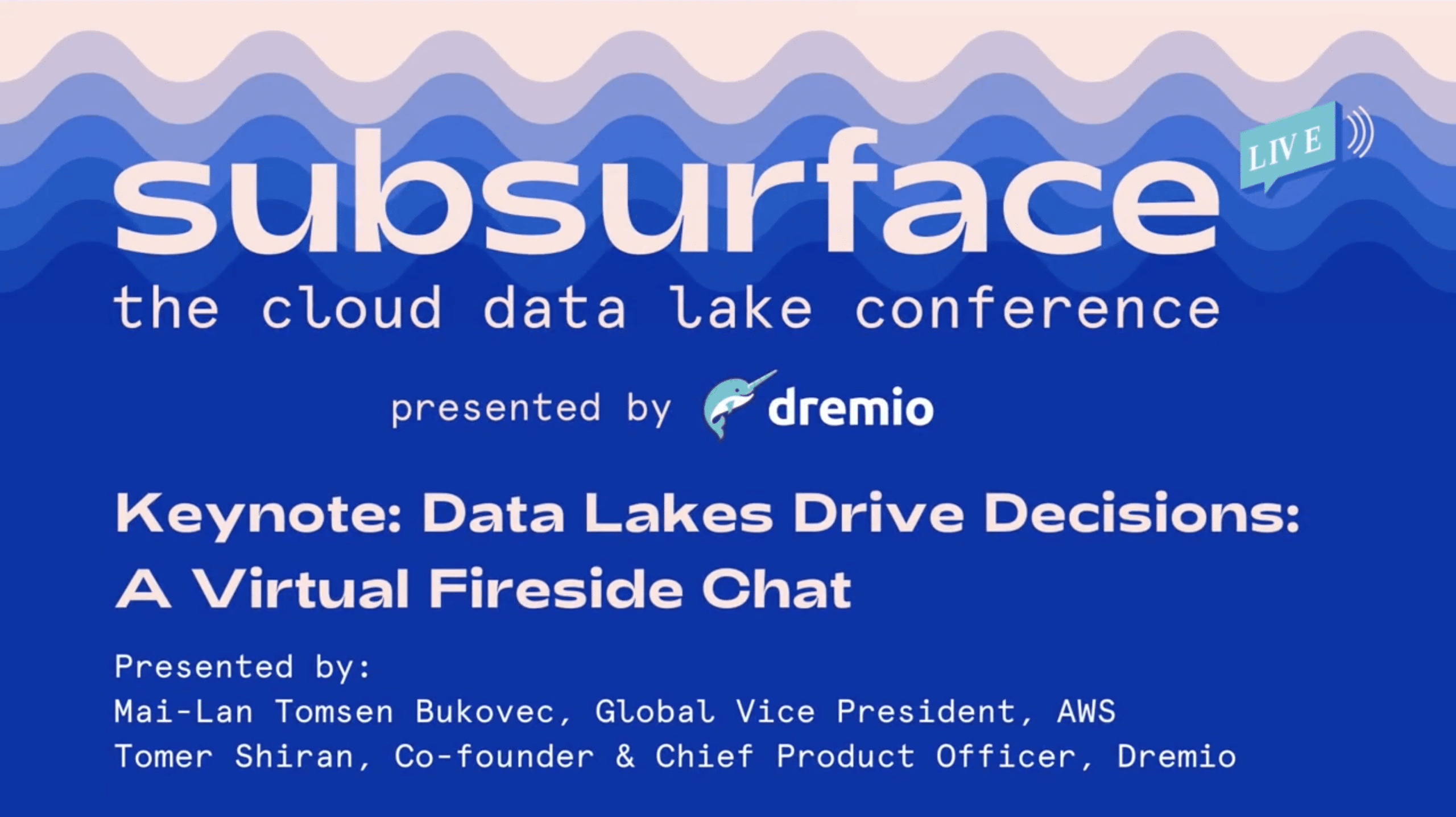 Data Lakes Drive Decisions: A Virtual Fireside Chat