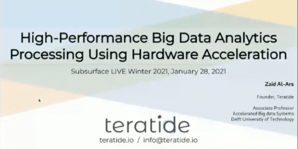 High-Performance Big Data Analytics Processing Using Hardware Acceleration