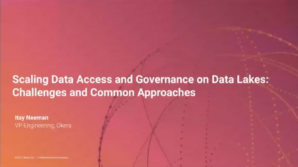 2021 Winter Scaling Data Access and Governance on Data Lakes Challenges and Common Approaches