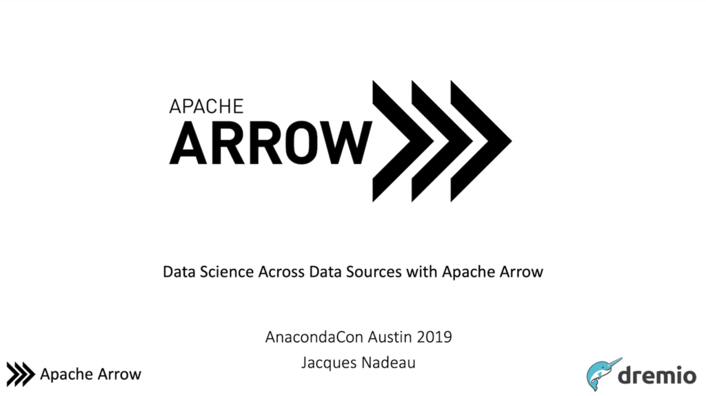 Data Science Across Data Sources: Apache Arrow | Webinar