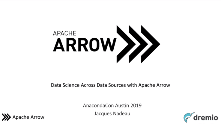 Data Science Across Data Sources: Apache Arrow | Webinar