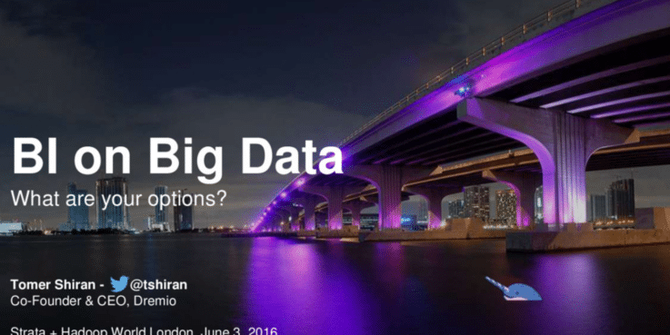options for bi on big data 1