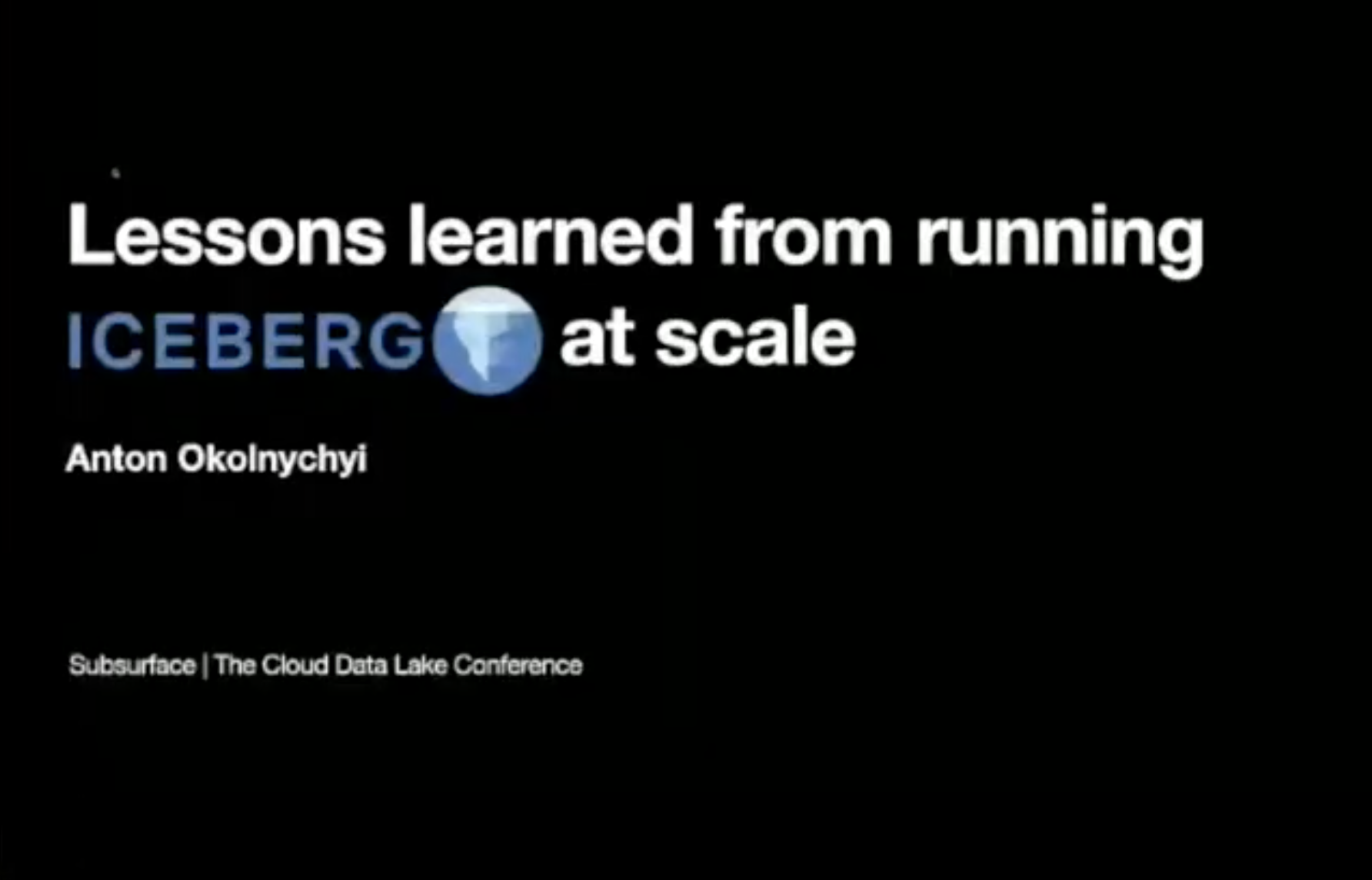 Lessons Learned From Running Apache Iceberg at Petabyte Scale