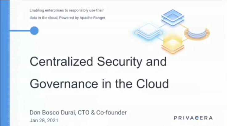 2021 Winter Centralized Security and Governance in the Cloud