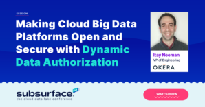 Making Cloud Big Data Platforms Open and Secure with Dynamic Data Authorization