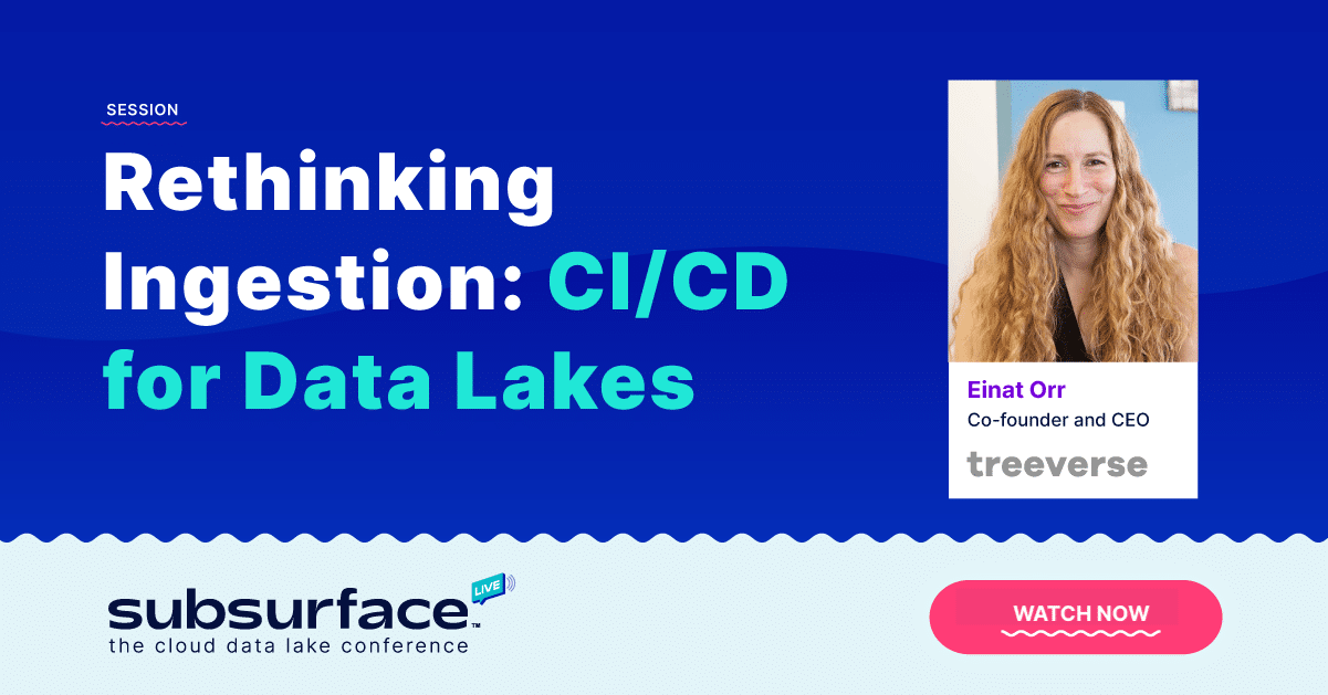 Rethinking Ingestion: CI/CD for Data Lakes