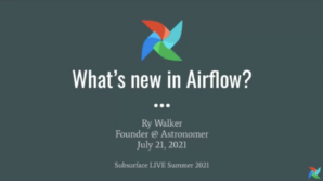 Whats New in Airflow