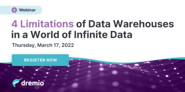 4 Limitations of Data Warehouses webinar banner
