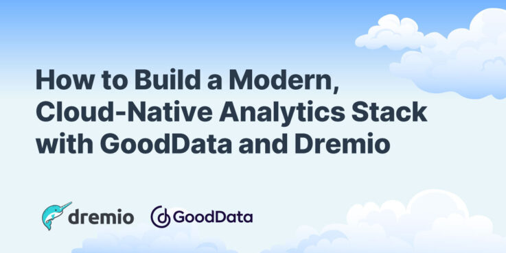 Dremio and GoodData Banner
