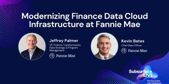 Jeffrey and Kevin Modernizing Finance Data Cloud Infrastructure at Fannie Mae