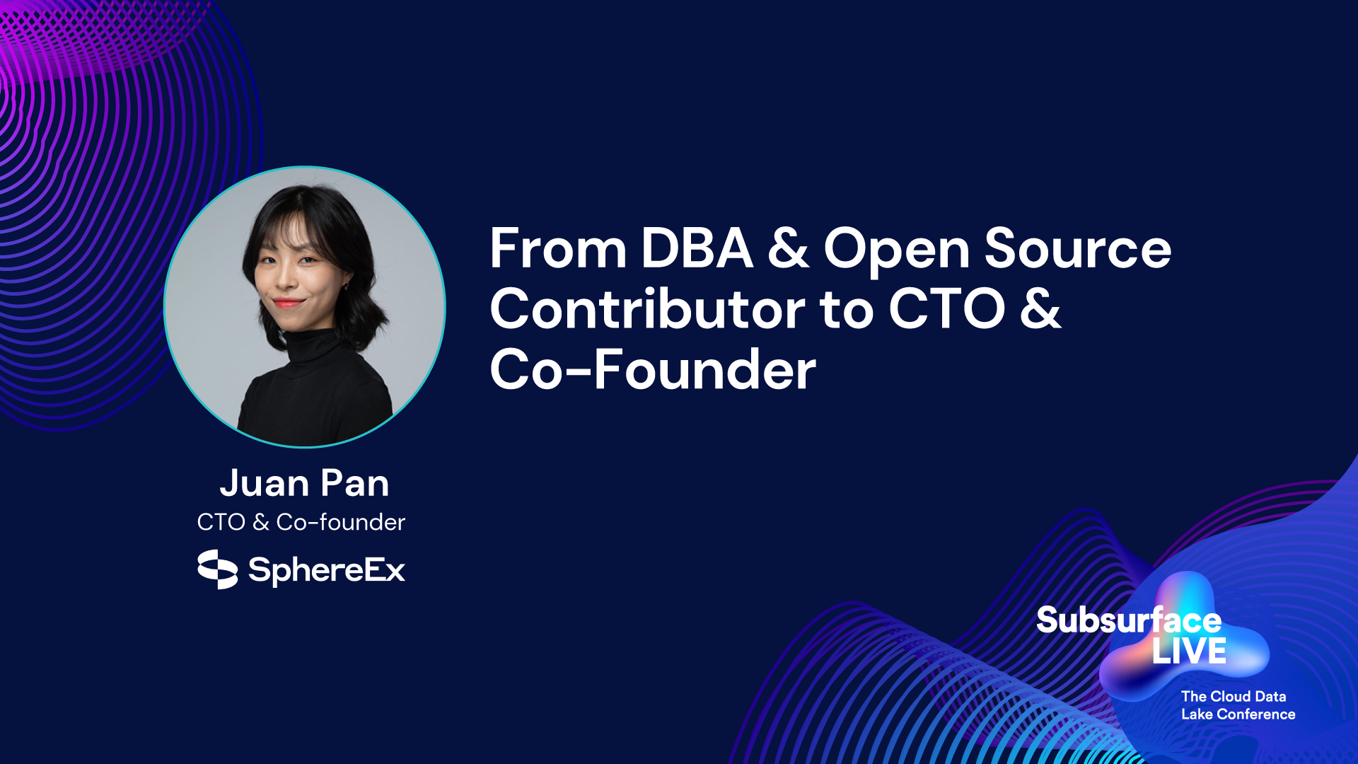 Juan Pan From DBA Open Source Contributor to CTO Co Founder