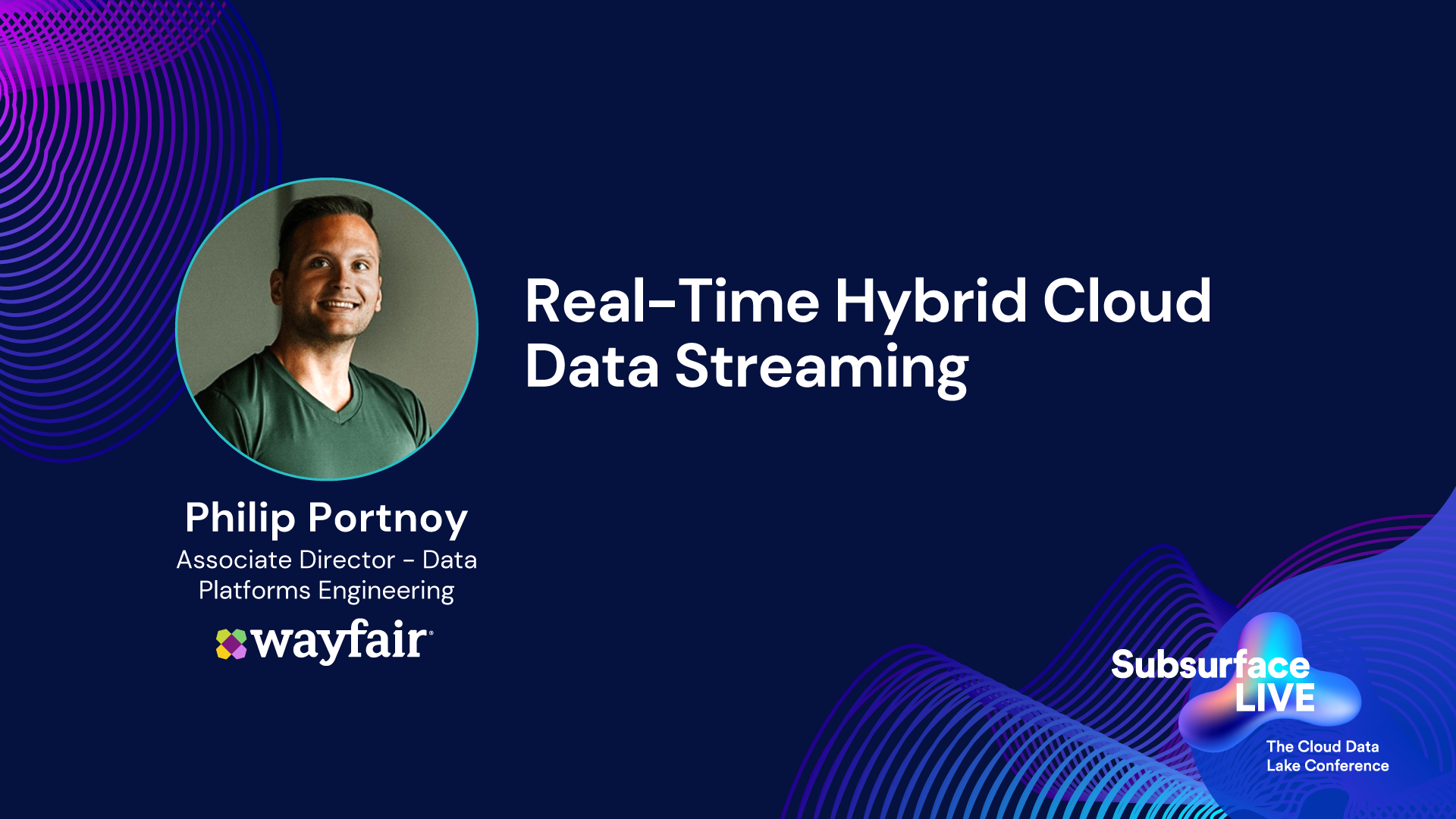 Philip Portnoy Real Time Hybrid Cloud Data Streaming