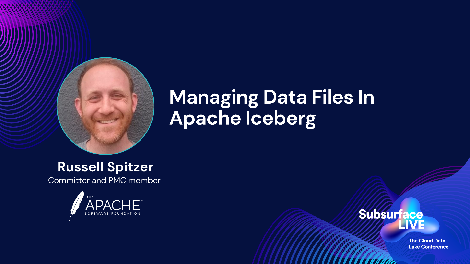 Russell Spitzer Managing Data Files In Apache Iceberg