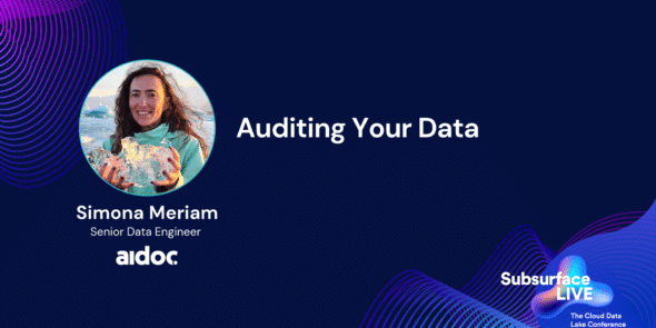 Simona Meriam Auditing Your Data