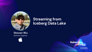 Steven Wu Streaming from Iceberg Data Lake