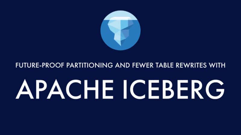 Future-Proof Partitioning And Fewer Table Rewrites With Apache Iceberg
