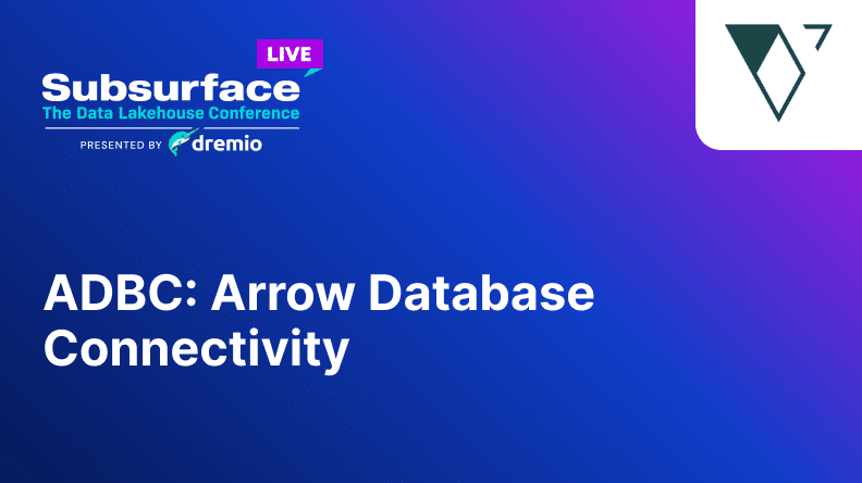 ADBC  Arrow Database Connectivity 1