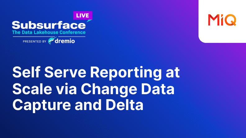 Self Serve Reporting at Scale via Change Data Capture and Delta 1