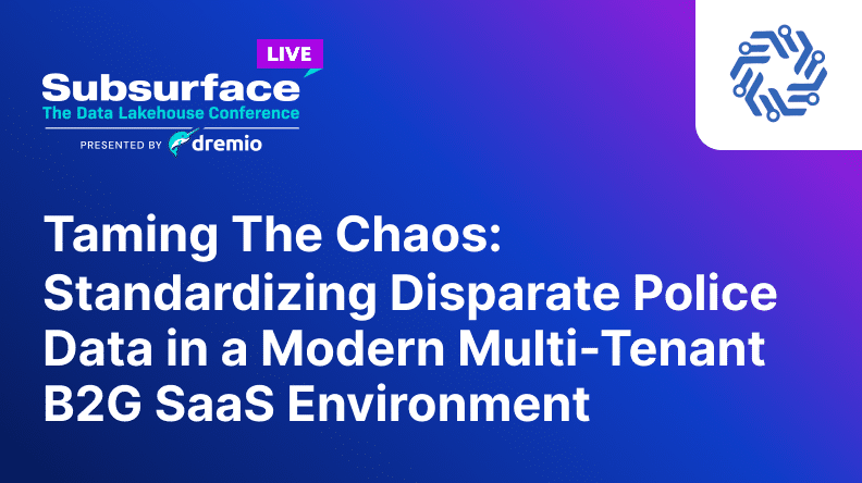 Taming The Chaos  Standardizing Disparate Police Data in a Modern Multi Tenant B2G SaaS Environment 1