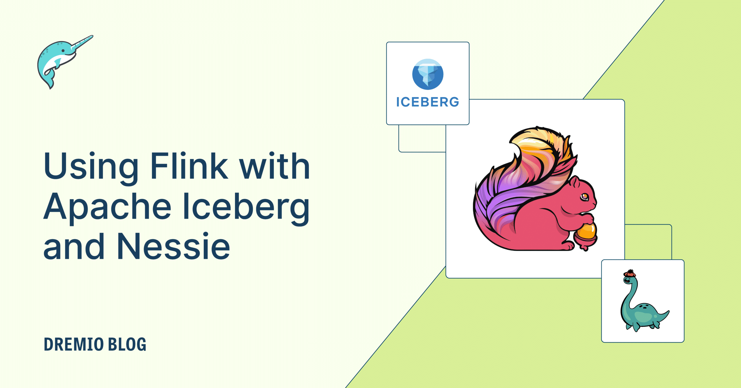 DremioBlog Using Flink with Apache Iceberg and Nessie