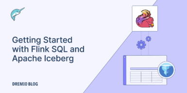 DremioBlog Flink SQL Iceberg
