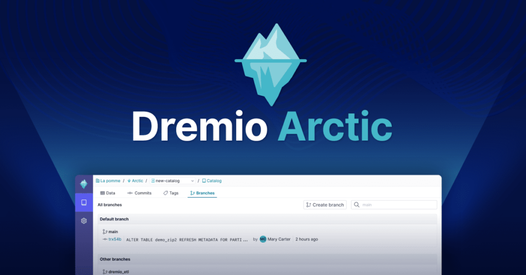 Arctic is now your data lakehouse catalog in Dremio Cloud