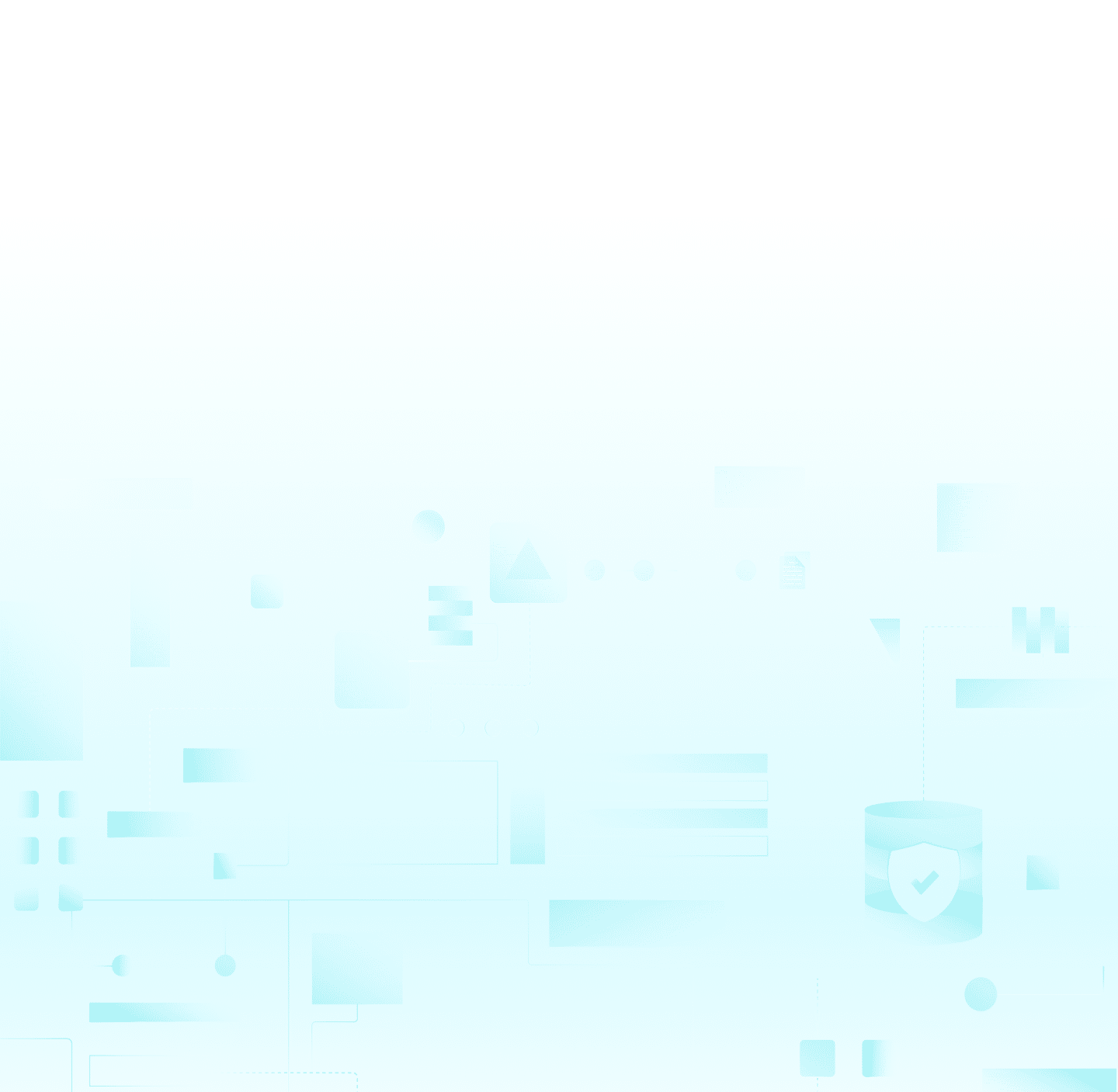 Get Started Background white to blue gradient