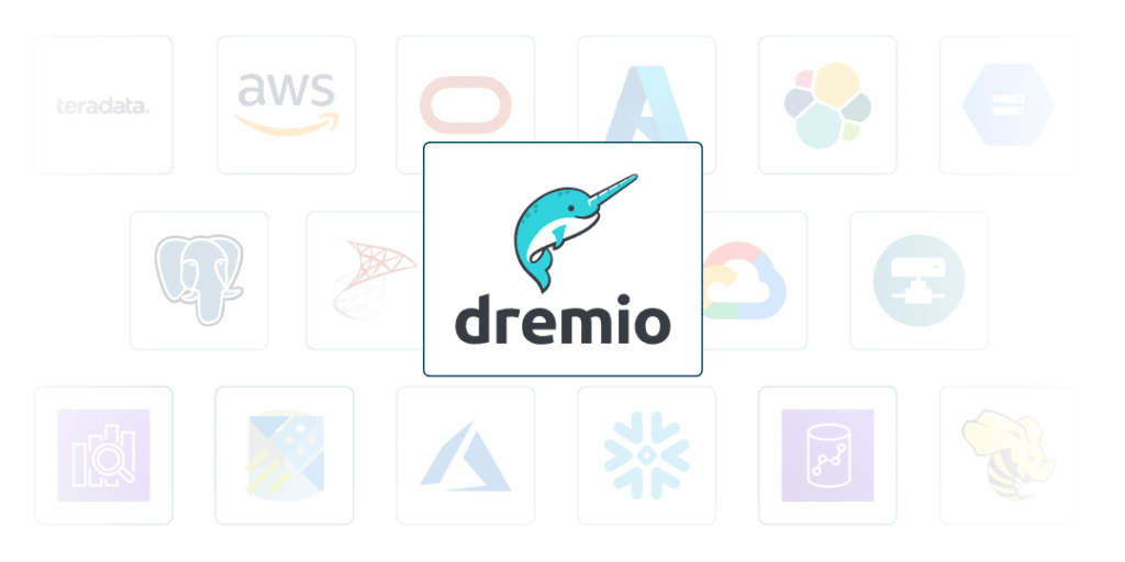 gnarly dremio icon over cloud sources