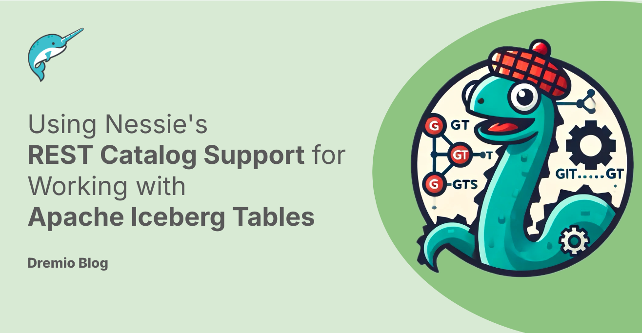 Using Nessie's REST Catalog Support for Working with Apache Iceberg