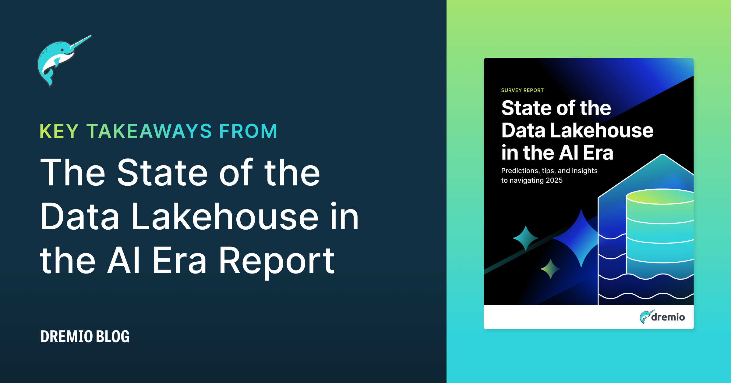 Key Takeaways from the 2025 State of the Data Lakehouse Report: Navigating the AI Landscape