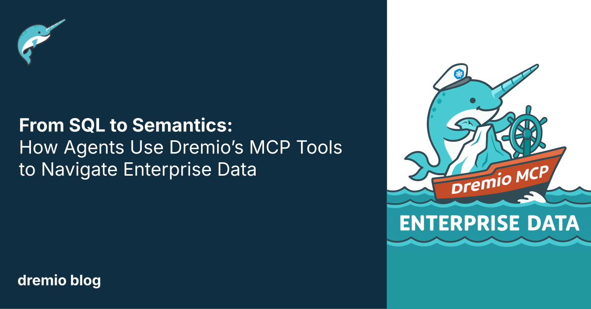 From SQL to Semantics: How Agents Use Dremio’s MCP Tools to Navigate Enterprise Data