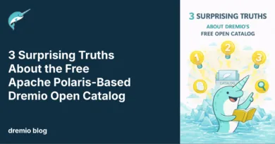 3 Surprising Truths About the Free Apache Polaris-Based Dremio Open Catalog
