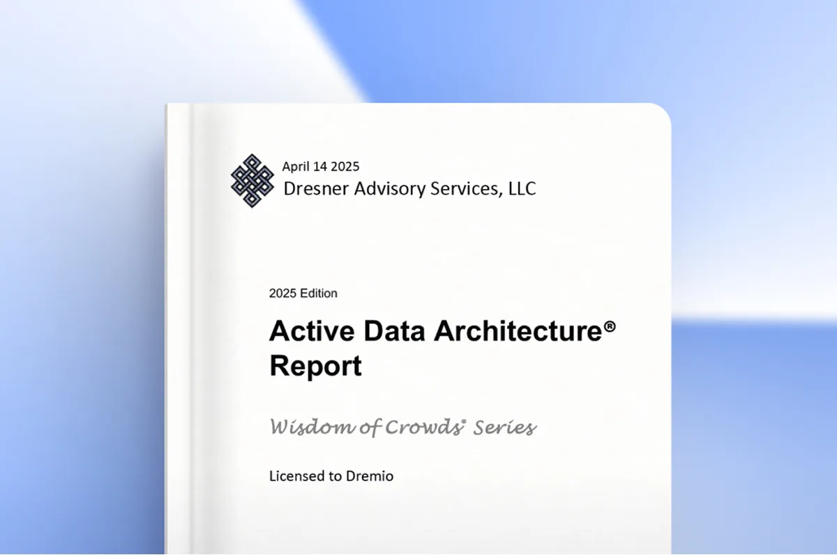 Dresner Advisory Active Data Architecture