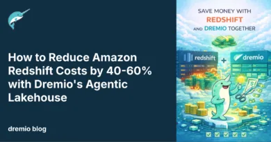 Slash Amazon Redshift Costs by 40–60% with Dremio’s Agentic Lakehouse