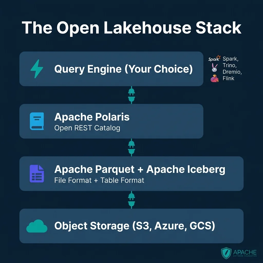 Open Source and the Data Lakehouse (Apache Parquet, Apache Iceberg ...