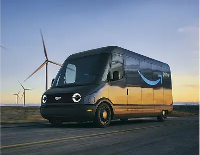 Amazon delivery van